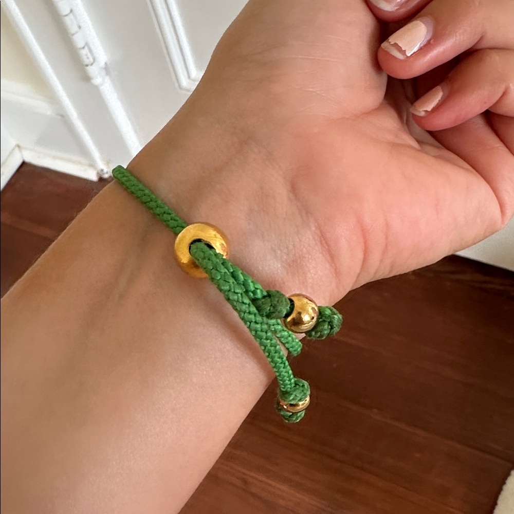 Juicy Couture Green Rope Bracelet - Picture 2 of 2